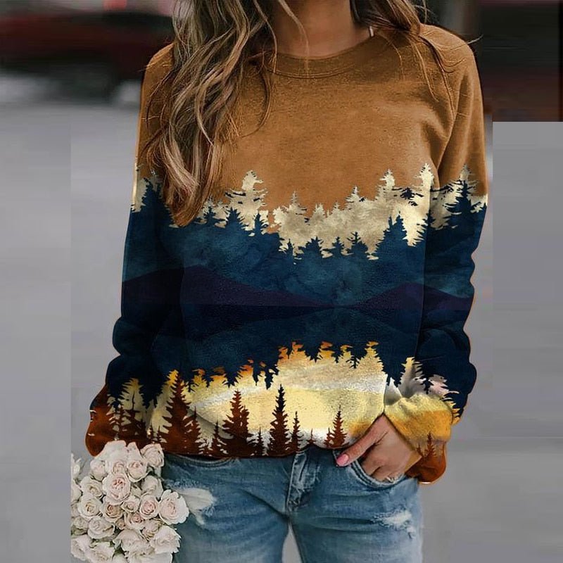 Levoire | Pull Imprimé Berg Jaune