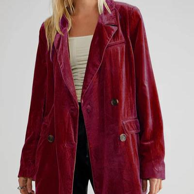 Levoire | Veste Décontractée À Revers À Manches Longues Avec Bouton Rot