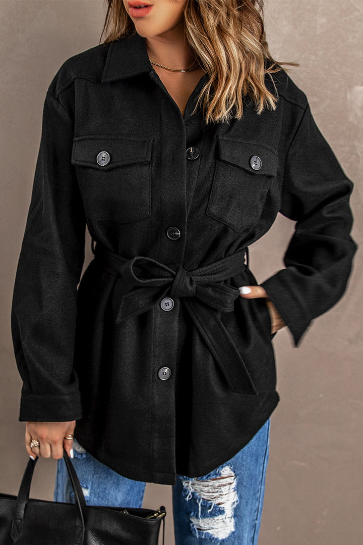 Levoire | Manteau décontracté et à la mode Noir XL