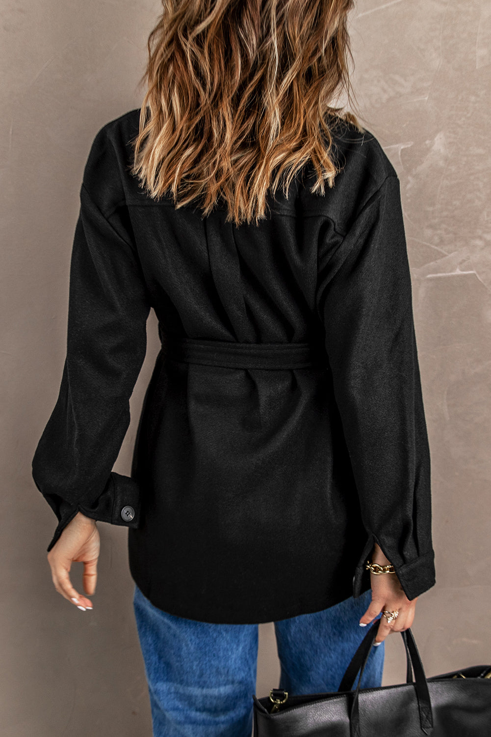 Levoire | Manteau décontracté et à la mode Noir M