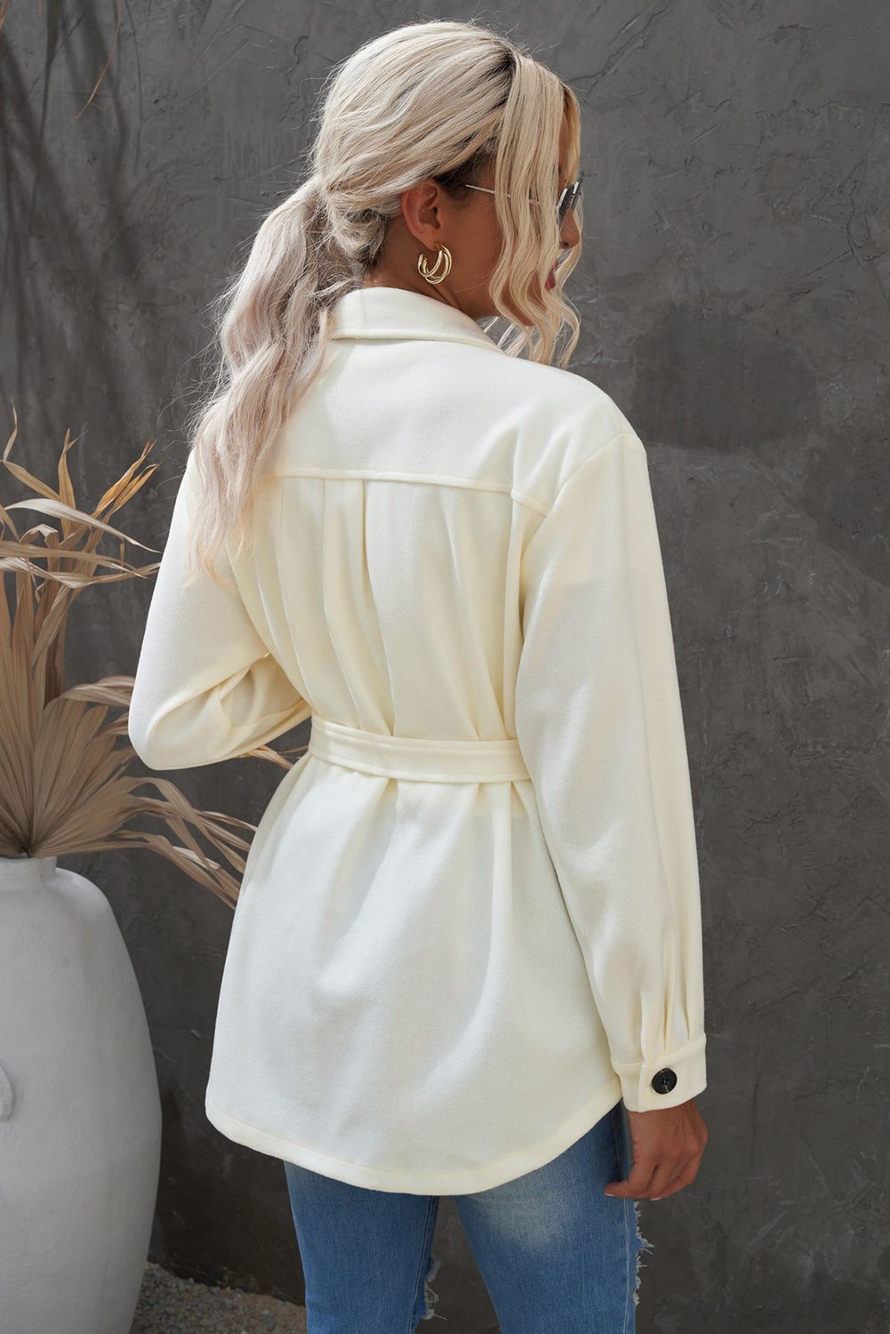 Levoire | Manteau décontracté et à la mode Beige M