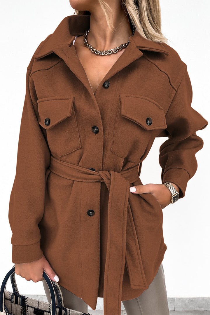 Levoire | Manteau décontracté et à la mode Marron L