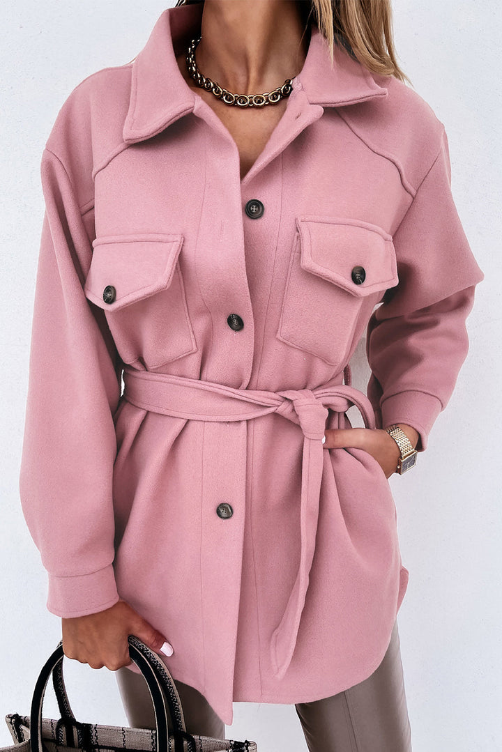 Levoire | Manteau décontracté et à la mode Rose S