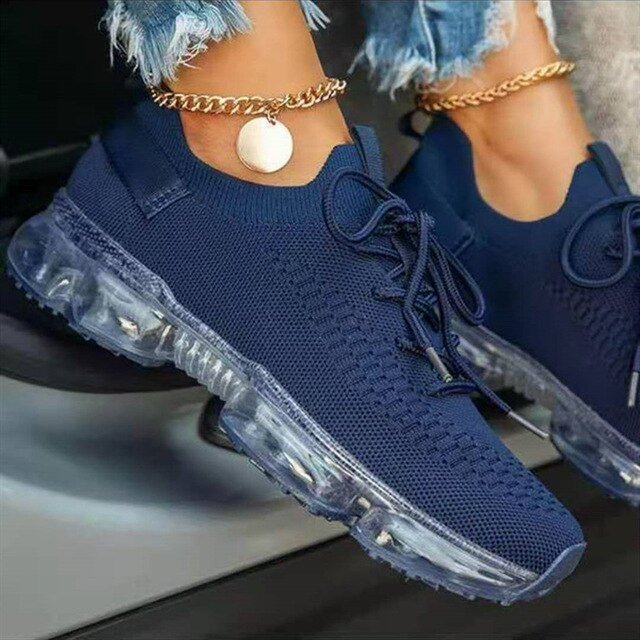 Levoire | Chaussures Pour Femmes Avec Semelle Ergonomique Bleu foncé
