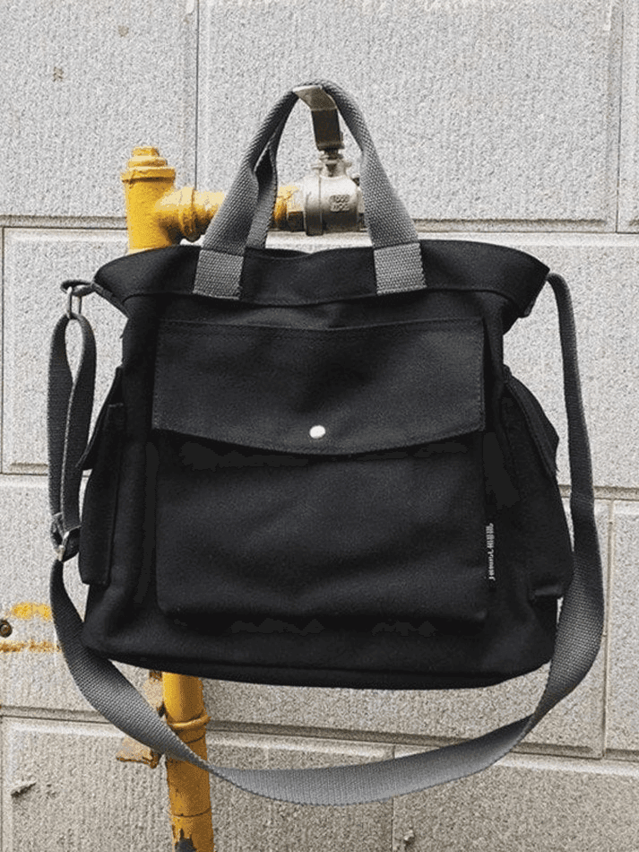 Levoire | Grand Sac En Toile Bandoulière