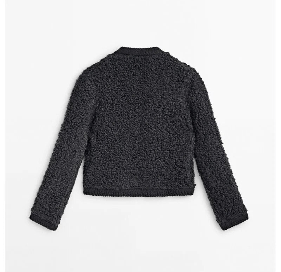 Levoire | Veste en fourrure pour femmes Chaude & Confortable Tendance & Luxueuse Veste en fourrure synthétique