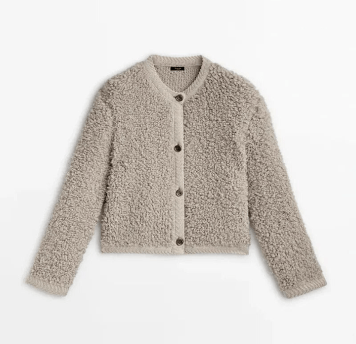 Levoire | Veste en fourrure pour femmes Chaude & Confortable Tendance & Luxueuse Veste en fourrure synthétique Kaki