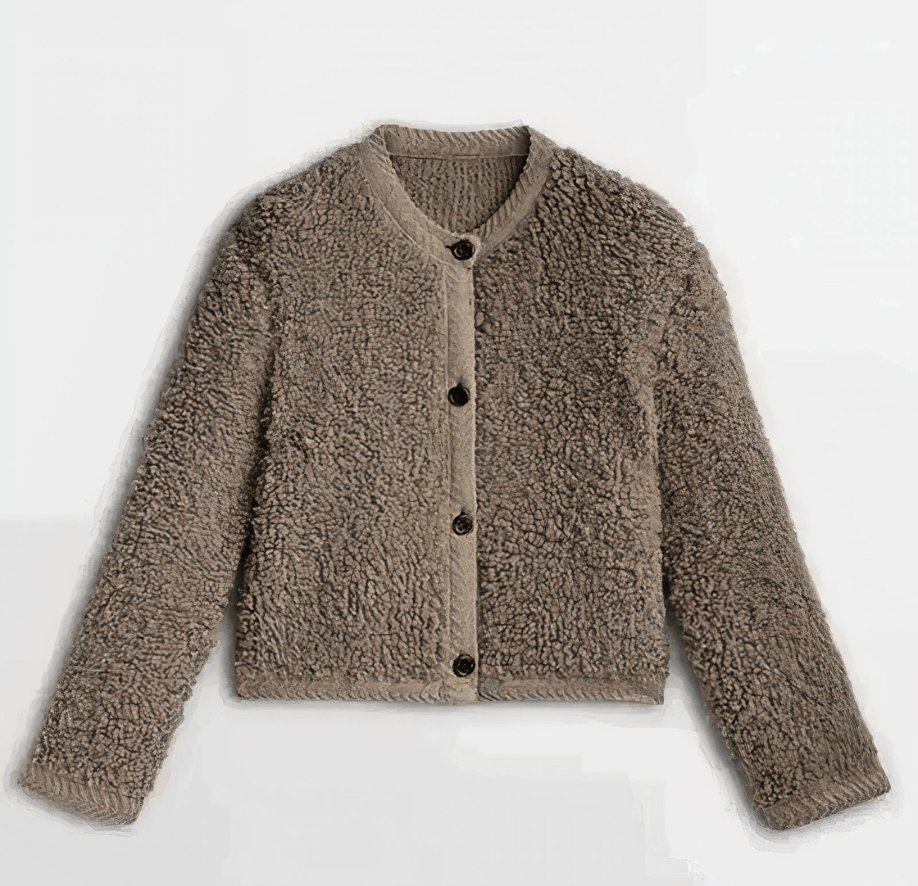 Levoire | Veste en fourrure pour femmes Chaude & Confortable Tendance & Luxueuse Veste en fourrure synthétique