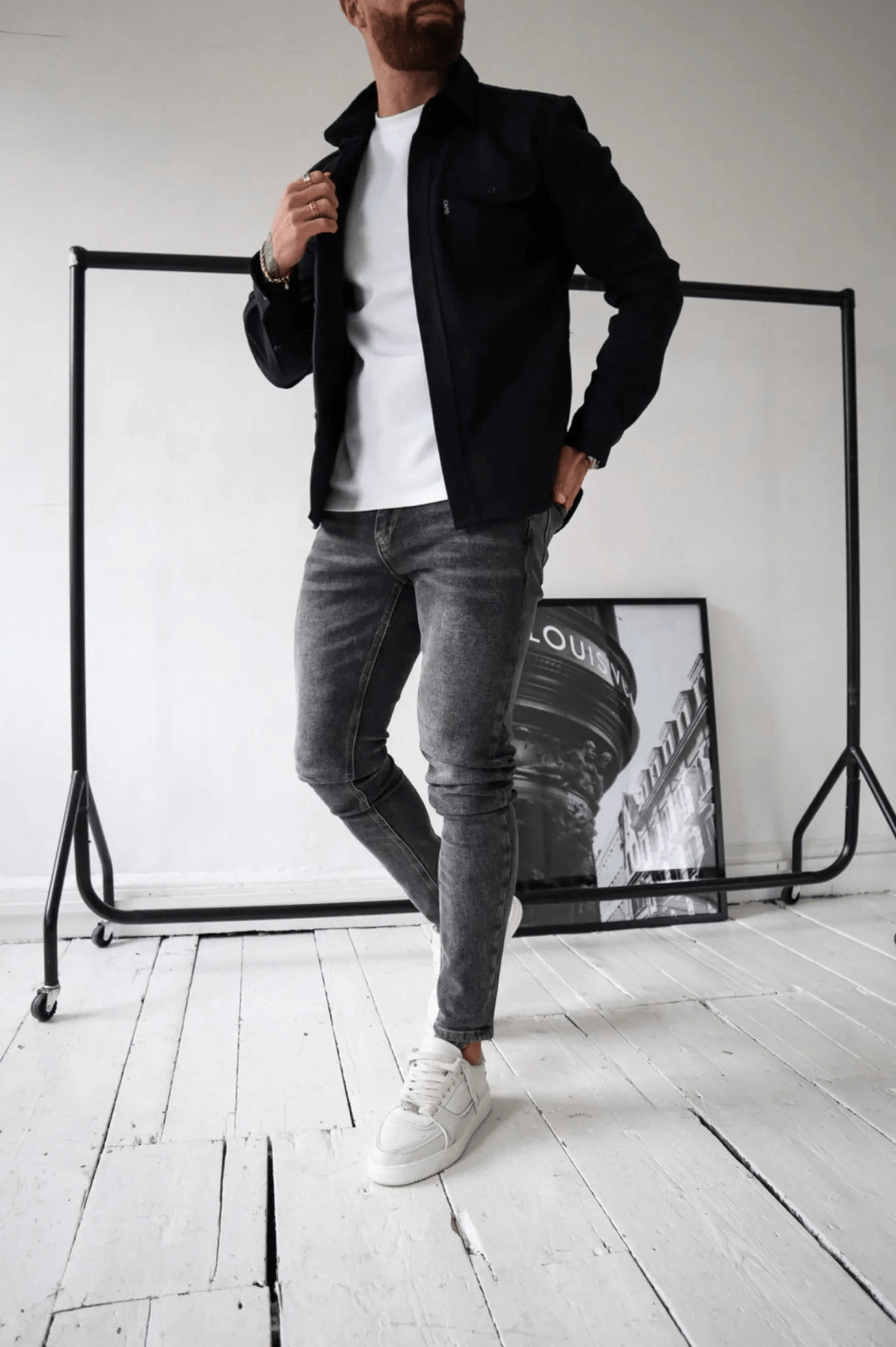 Levoire | Veste Élégante Toutes Occasions Homme Noir