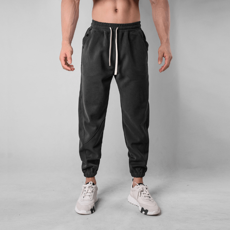 Levoire | Pantalon de jogging confortable pour hommes au style premium Noir