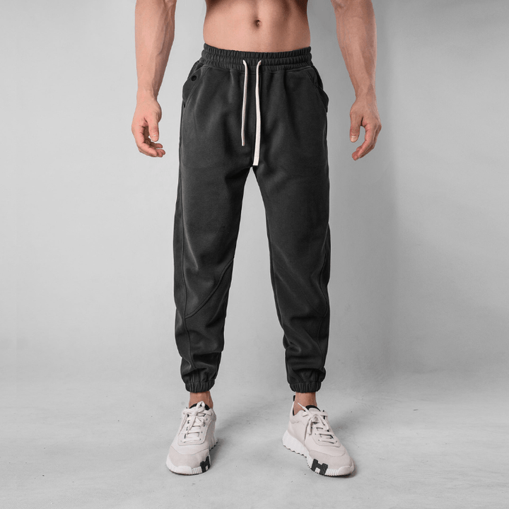 Levoire | Pantalon de jogging confortable pour hommes au style premium Noir
