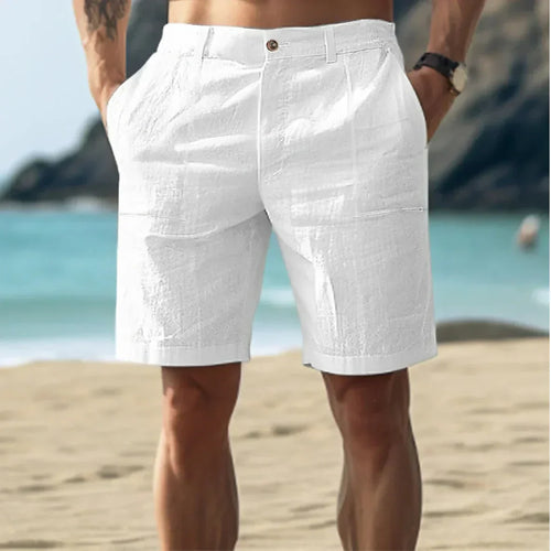 Levoire | Shorts En Lin Pour Hommes Pour Des Jours D'Été Décontractés Respirant, Confortable & Élégant