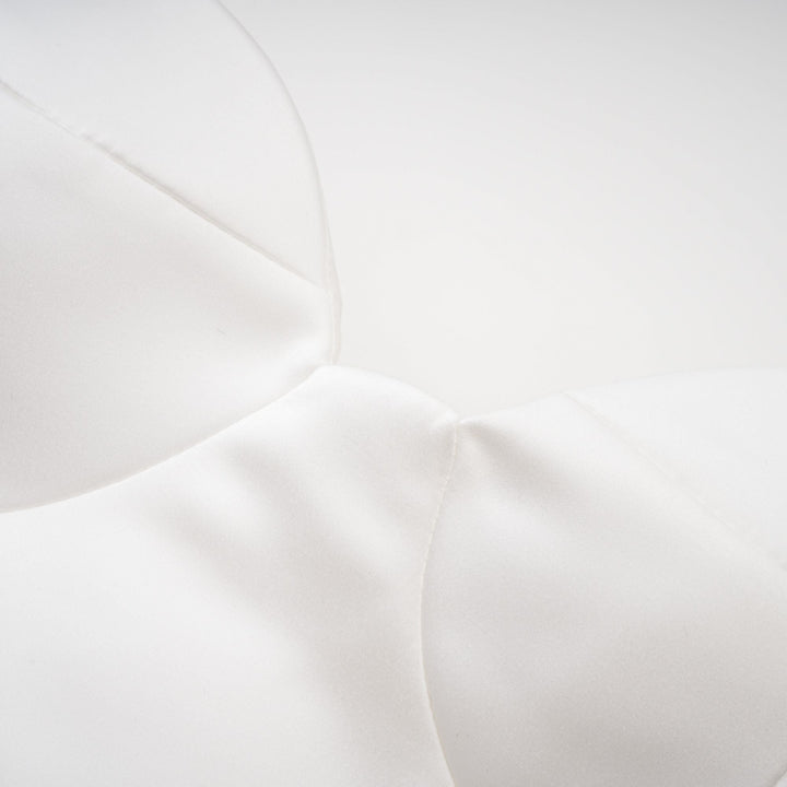 Levoire | Robe Mini Bustier Off-Shoulder Blanche