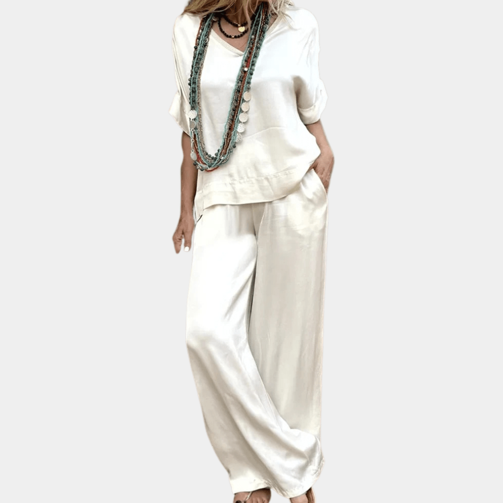 Levoire | Ensemble moderne femme élégant Blanc