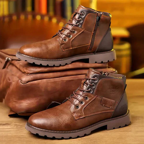 Levoire | Bottes À Lacets Élégantes Et Robustes