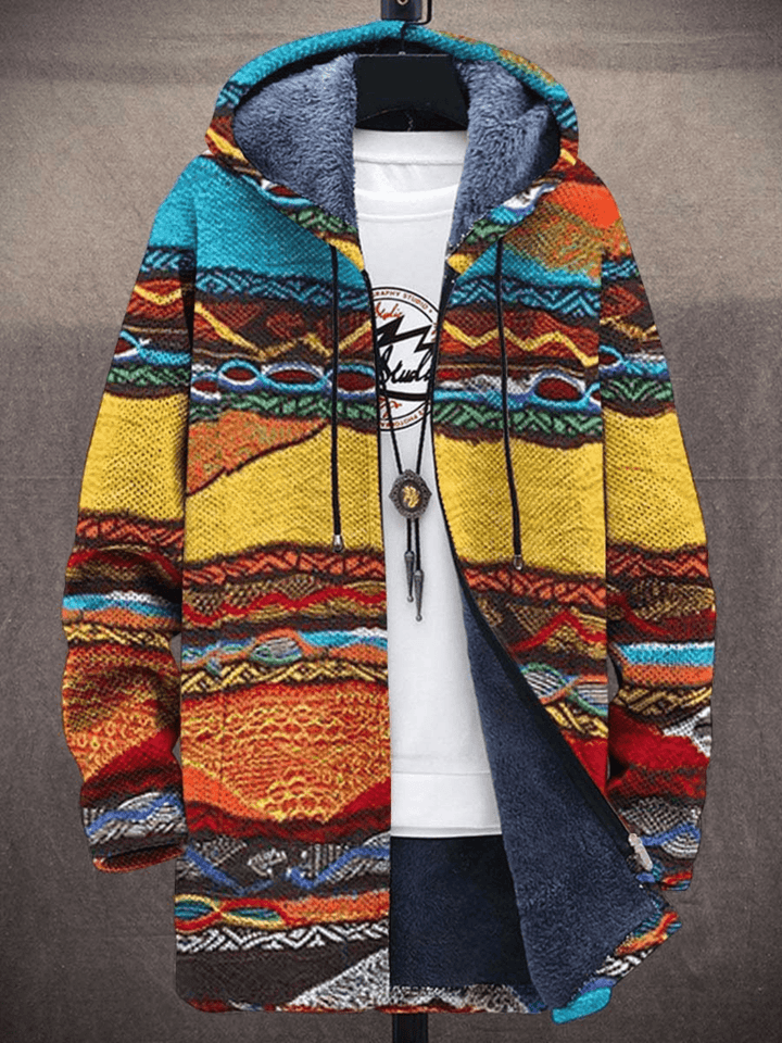 Levoire | Veste Imprimée Artisanale Multicolore