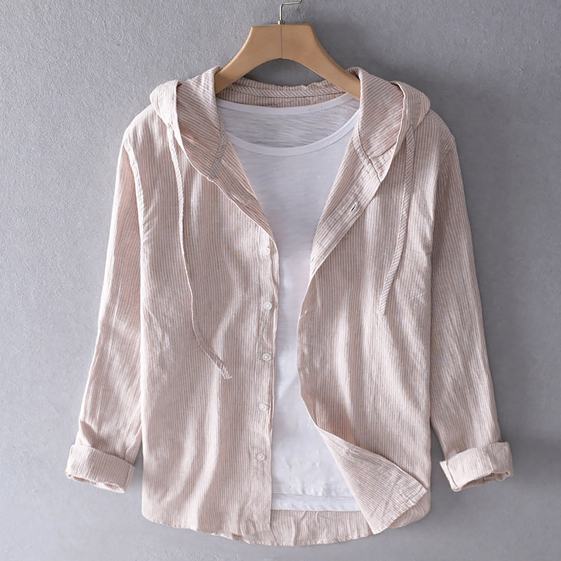 Levoire | Blouse En Lin Pour Femmes Blouse D'Été Respirante Pour Tenues Élégantes Beige