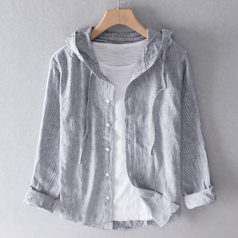 Levoire | Blouse En Lin Pour Femmes Blouse D'Été Respirante Pour Tenues Élégantes Gris