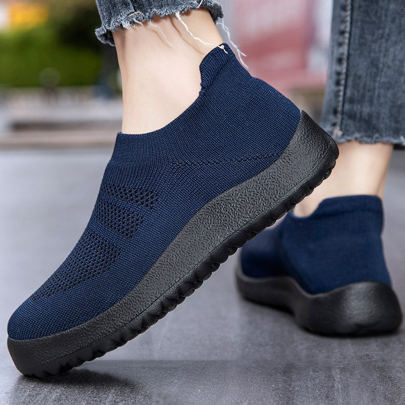 Levoire | Chaussures À Enfiler Pour Femmes Orthopédiques Confortables, Soutenantes & Respirantes bleu