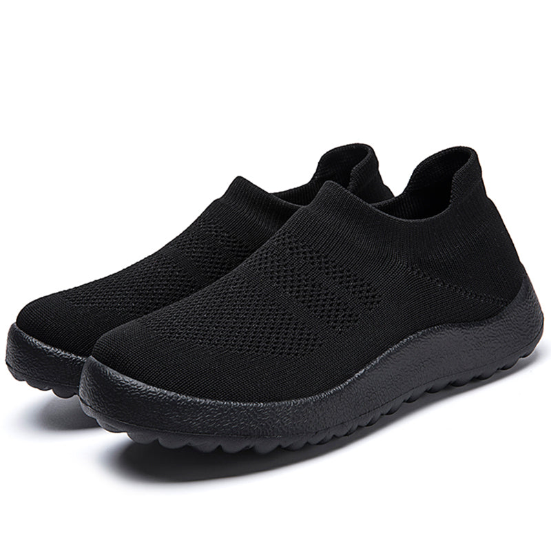 Levoire | Chaussures À Enfiler Pour Femmes Orthopédiques Confortables, Soutenantes & Respirantes Noir