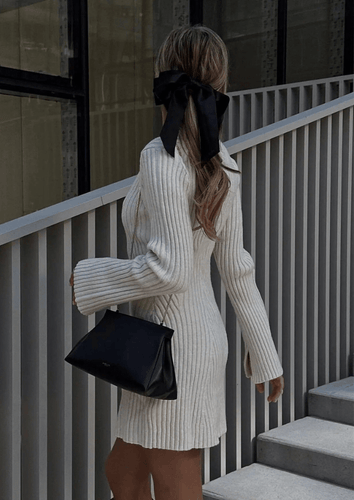 Levoire | Robe Tricotée Chaude Élégante