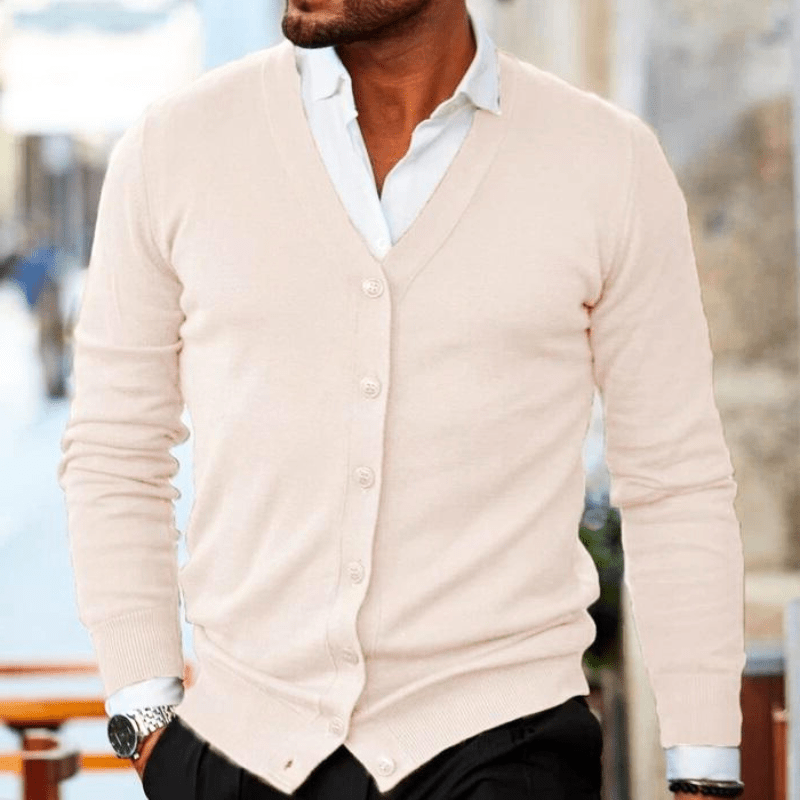Levoire | Veste en tricot décontractée pour hommes, gilet confortable et design classique