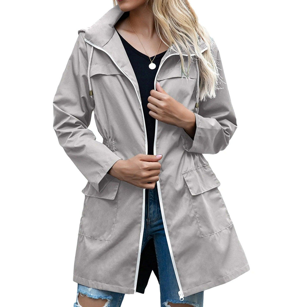 Levoire | Veste Automne Imperméable Gris