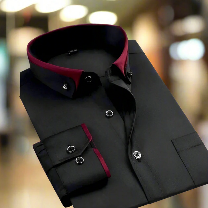Levoire | intemporel pull à manches longues Noir