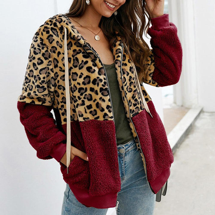 Levoire | Veste En Tricot Pour Femmes En Polaire Douce Tendance Rot