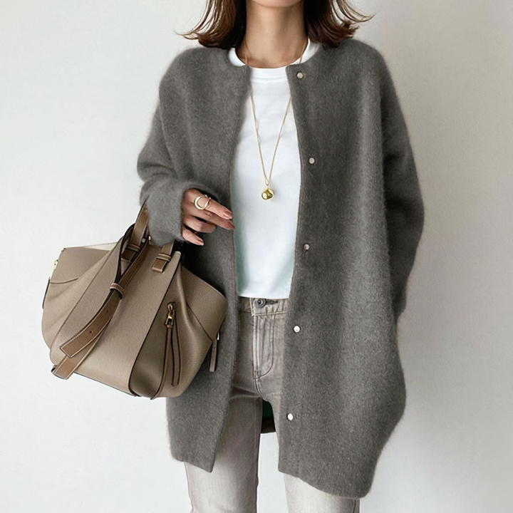 Levoire | Gilet Surdimensionné Pour Un Look Décontracté Et Élégant Gris