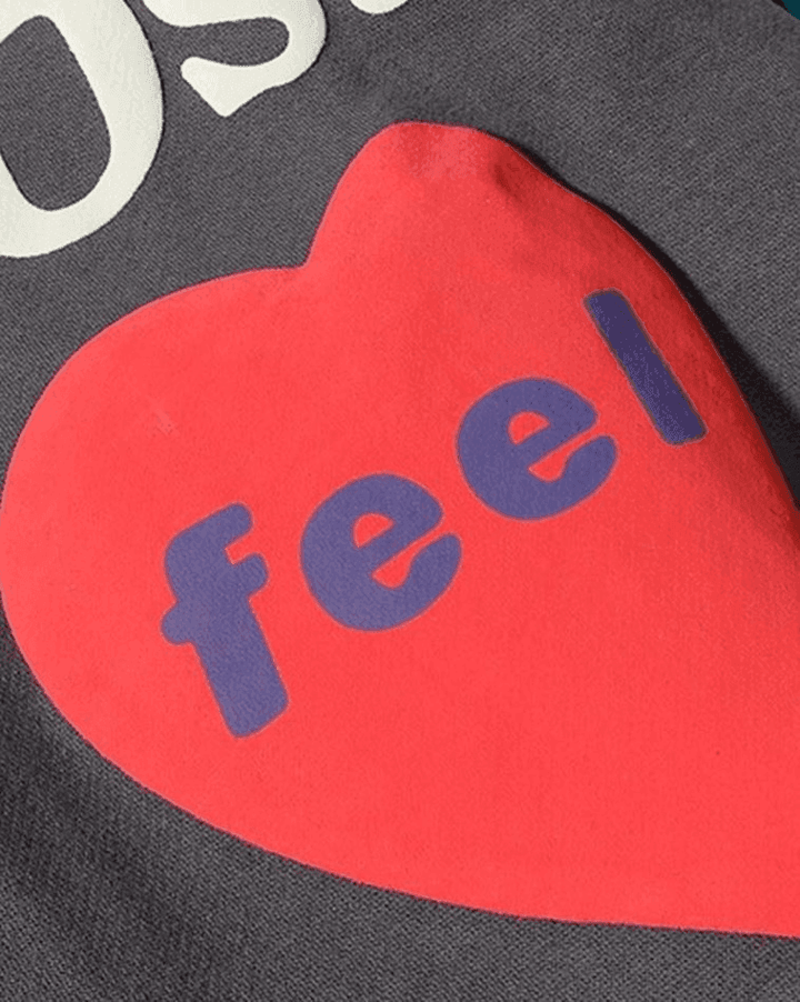 Levoire | Sweat À Capuche À Manches Longues Imprimé Lettres