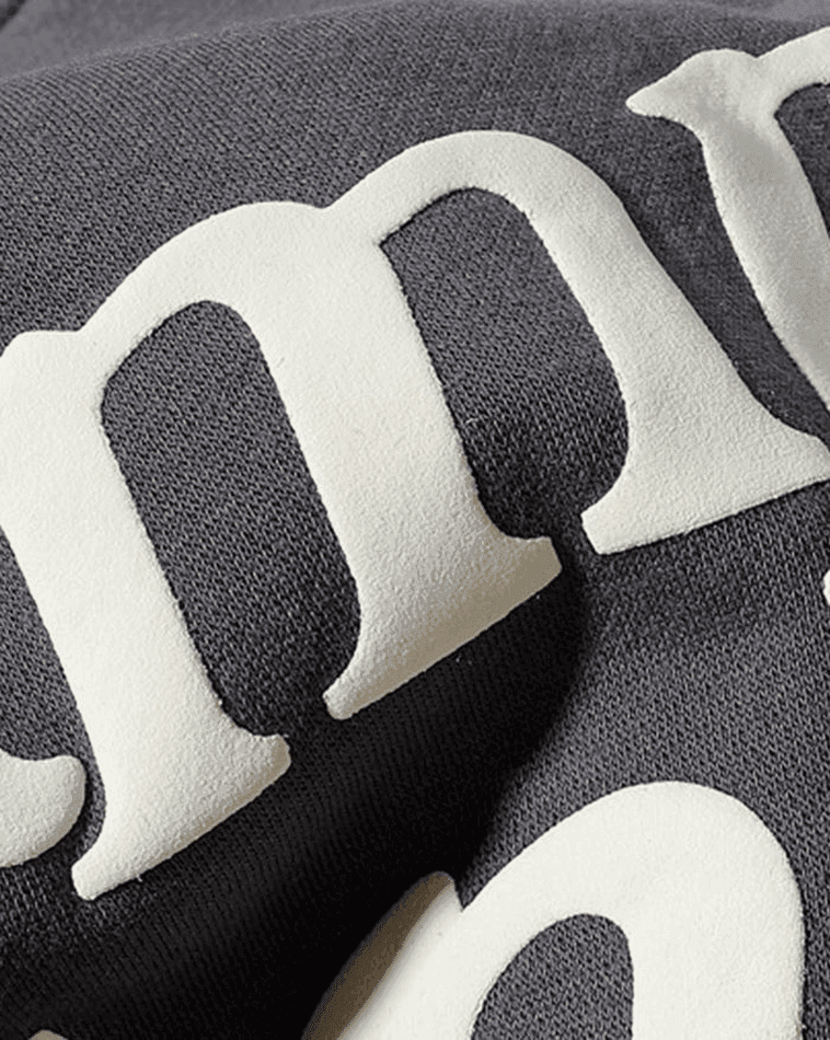 Levoire | Sweat À Capuche À Manches Longues Imprimé Lettres