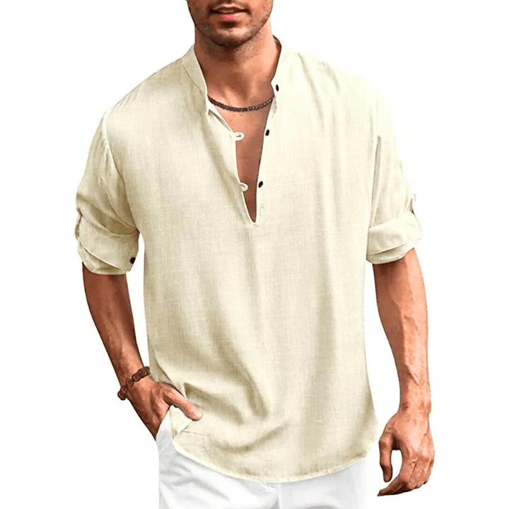 Levoire | Chemise Élégante Tendance Homme Crème
