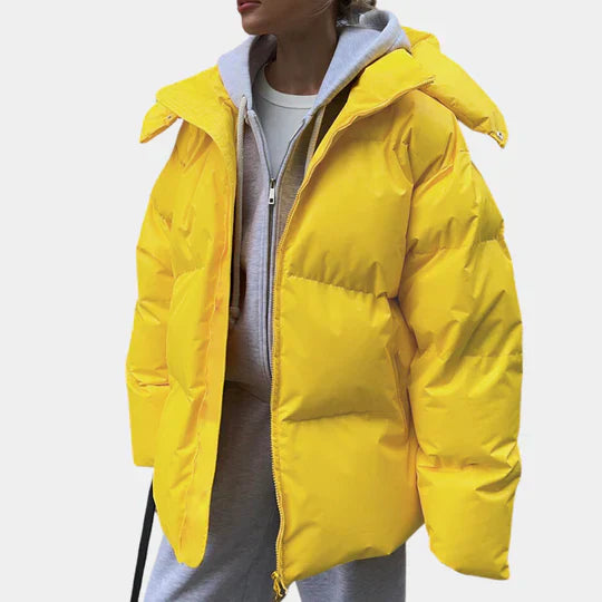 Levoire | Veste Légèrement Rembourrée Pour Femmes Jaune