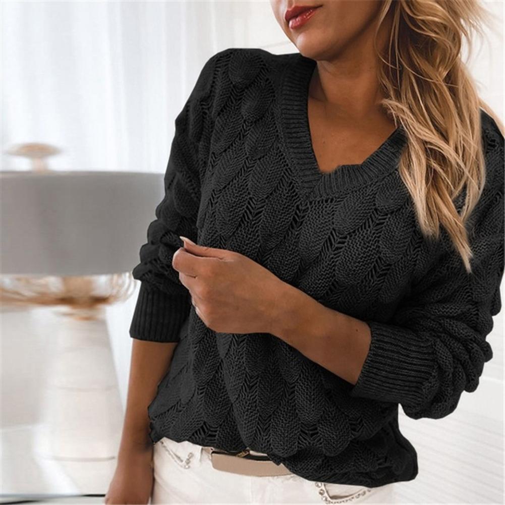 Levoire | Pull À Col En V Noir