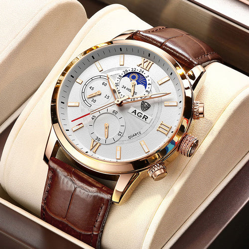 Levoire | De Luxe En Cuir Avec Mouvement À Quartz