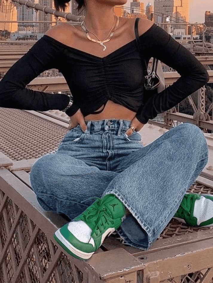 Levoire | Jean Boyfriend Lavé À La Hell