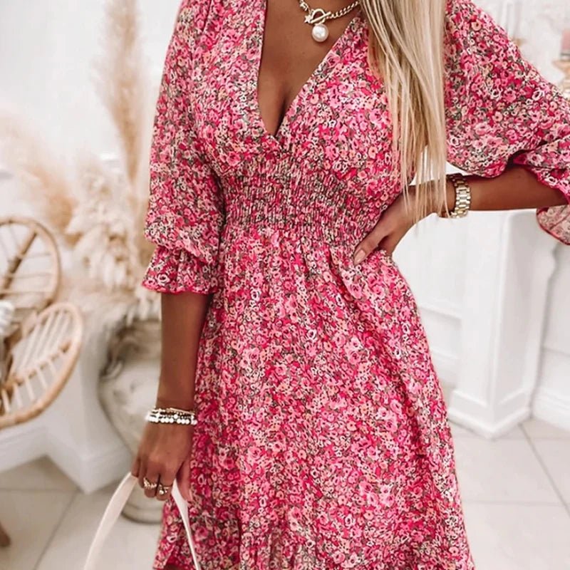 Levoire | Robe À Motifs Floraux