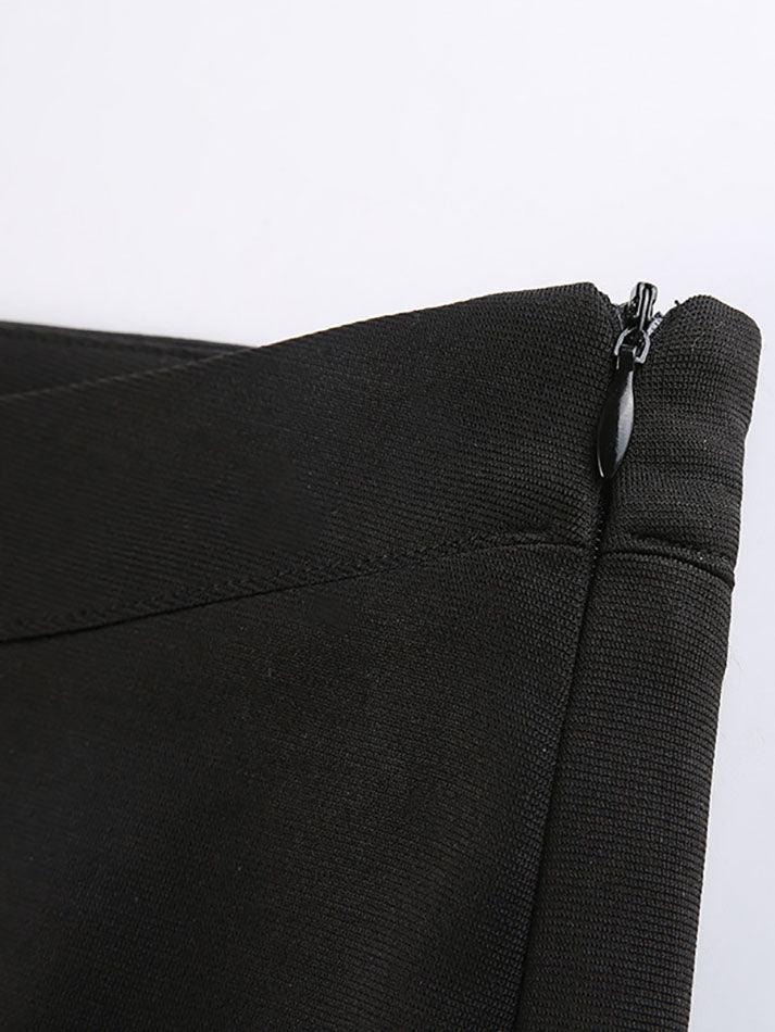 Levoire | Doublure Détail Fente Jupe Cargo Mini