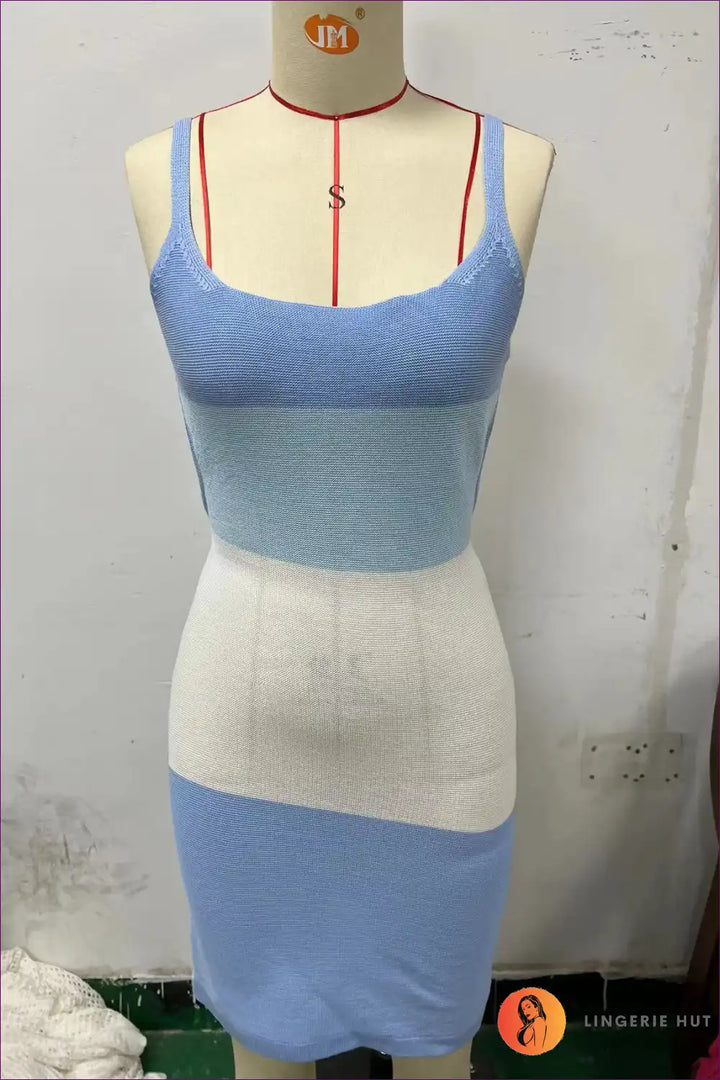 Levoire | Camisole couleur comestible – Tentation estivale Bleu