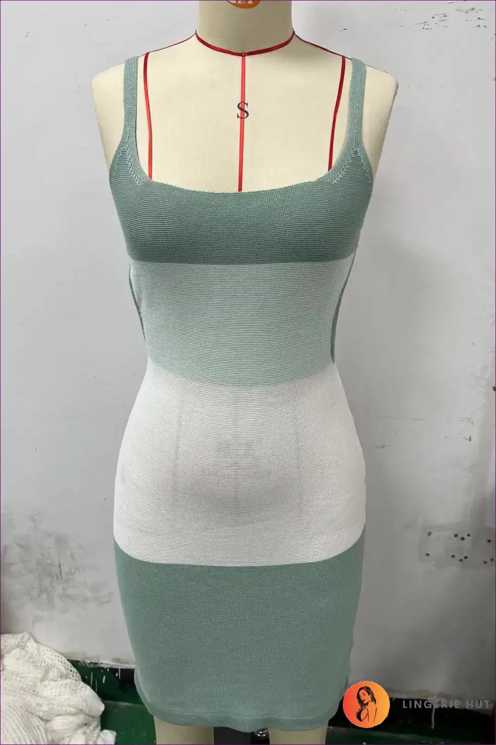 Levoire | Camisole couleur comestible – Tentation estivale Vert