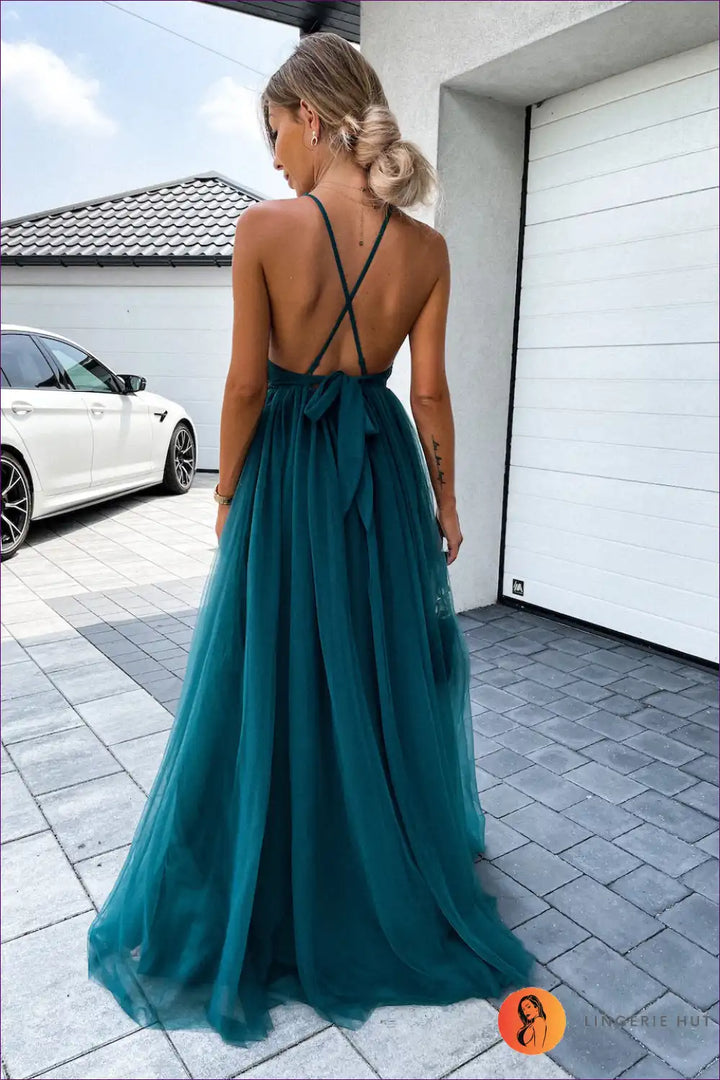 Levoire | Pêche Rose Foncé Maxi Robe - Élégance Intemporelle