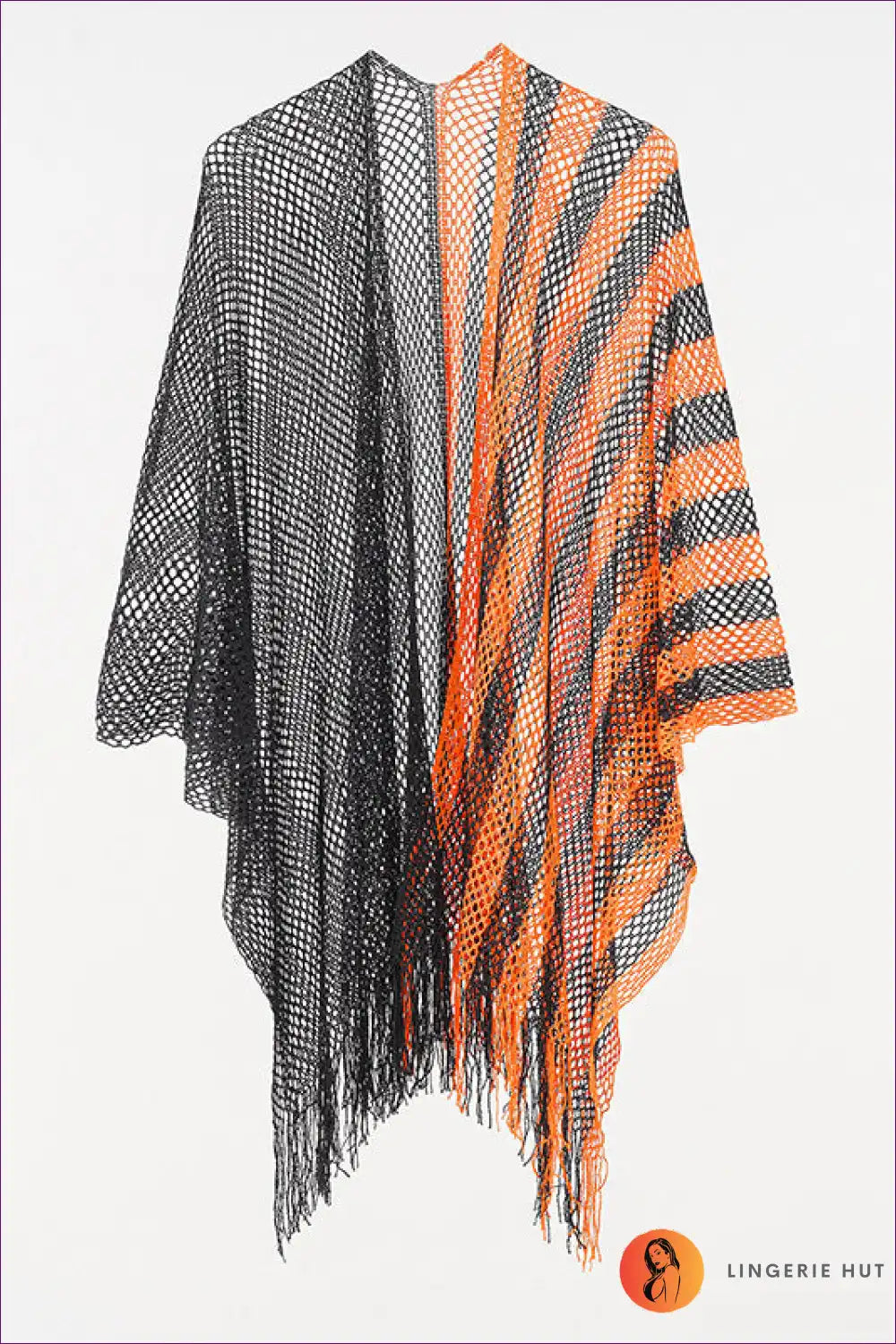 Levoire | Boho Hapsu Serviette de Plage – Élégance d'Été Une taille Orange