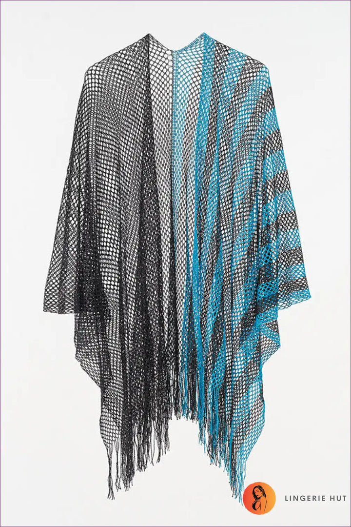 Levoire | Boho Hapsu Serviette de Plage – Élégance d'Été Une taille Bleu ciel