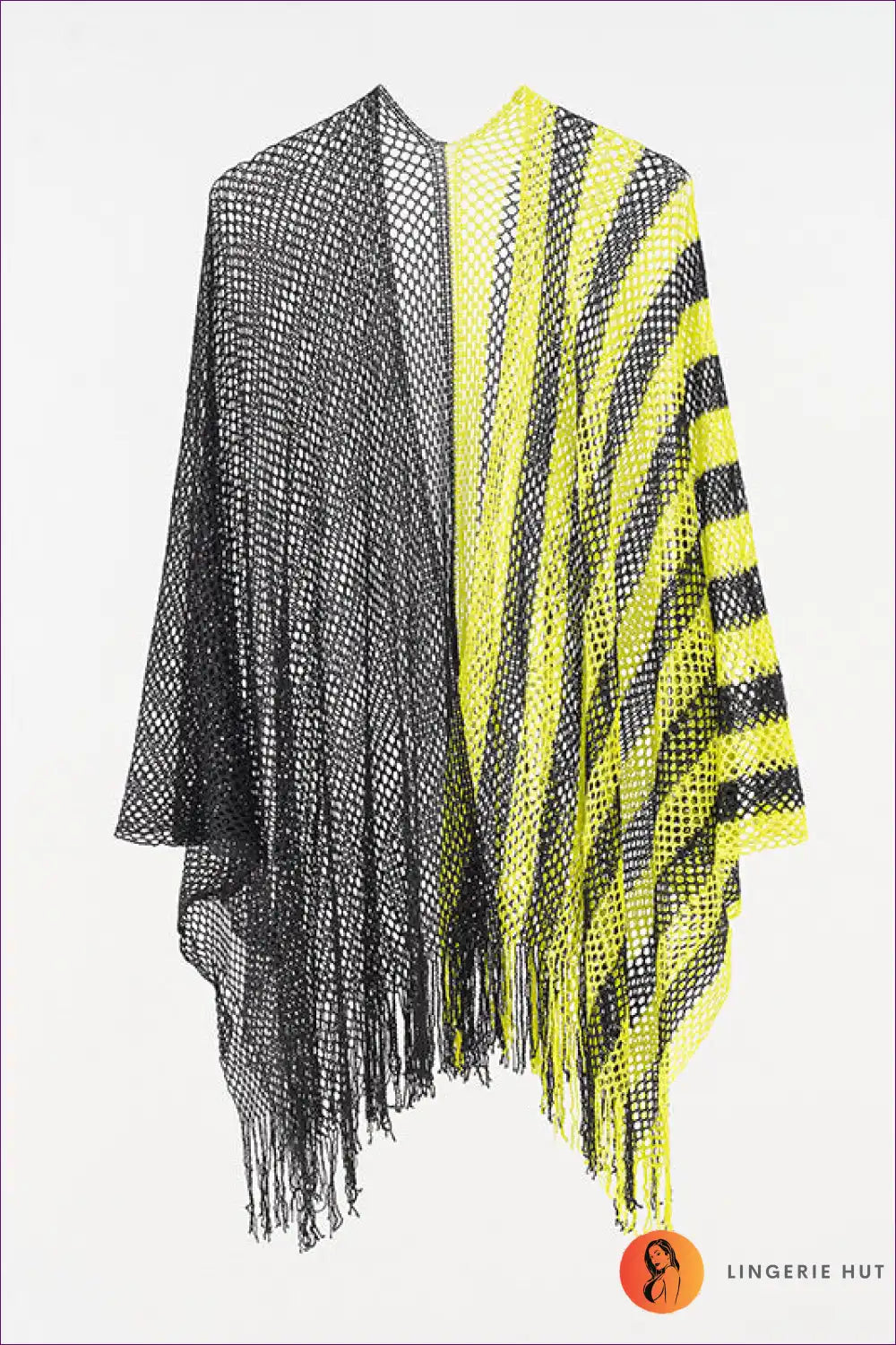 Levoire | Boho Hapsu Serviette de Plage – Élégance d'Été Une taille Jaune