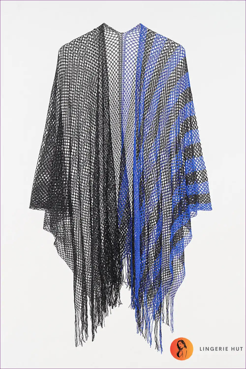 Levoire | Boho Hapsu Serviette de Plage – Élégance d'Été Une taille Bleu