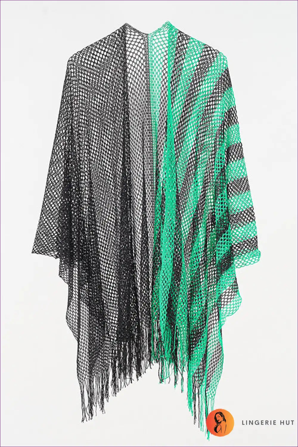 Levoire | Boho Hapsu Serviette de Plage – Élégance d'Été Une taille Vert