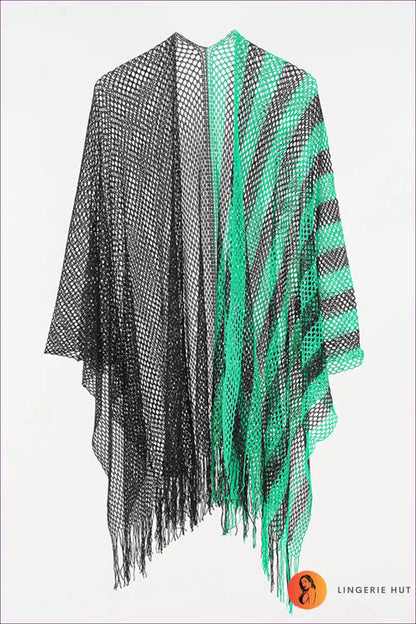 Levoire | Boho Hapsu Serviette de Plage – Élégance d'Été Une taille Vert