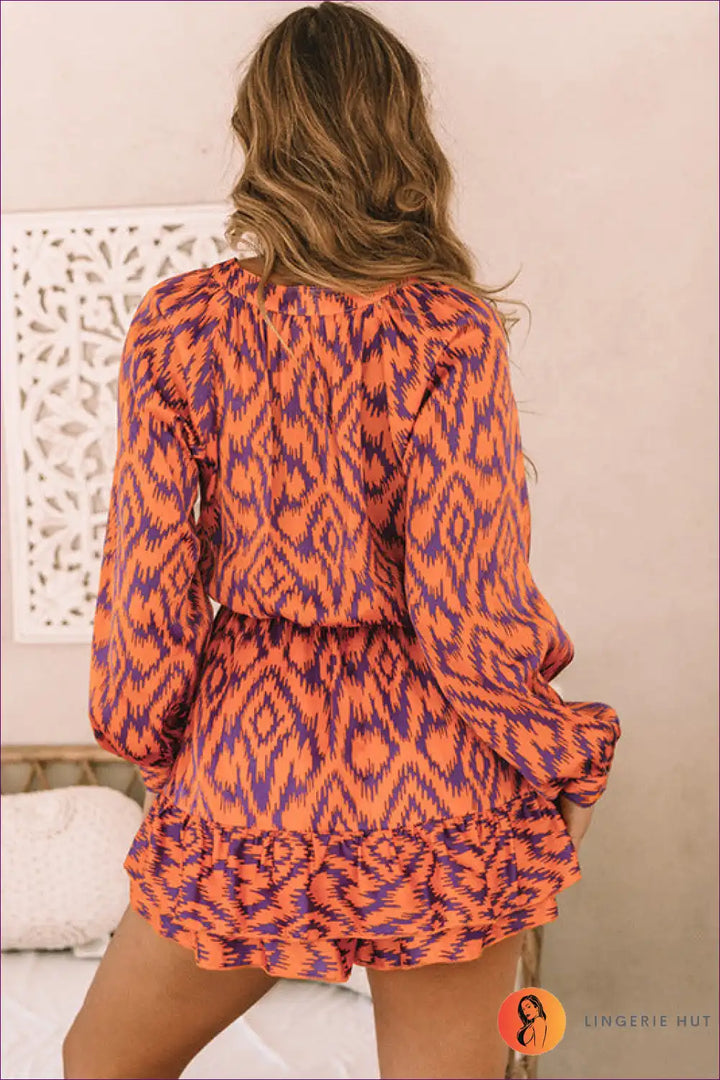 Levoire | Helle Ikat-imprimé-robe - Amusante & Célébratoire