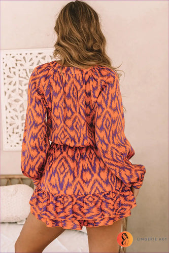 Levoire | Helle Ikat-imprimé-robe - Amusante & Célébratoire